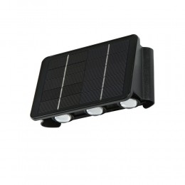Immax 08491L LED solárne vonkajšie nástenné svietidlo | 2W integrovaný LED zdroj | 100lm
