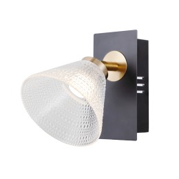 Italux WL-34393-1-BK-HBR LED nástenné svietidlo Orella | 4W LED | 197lm | 3000K