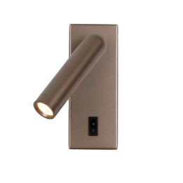Italux WL-46376-1-CF LED bodové nástenné svietidlo Nova | 3W LED | 153lm | 3000K