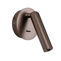Italux WL-64834-1-CF LED bodové nástenné svietidlo Carda | 3W LED | 164lm | 3000K