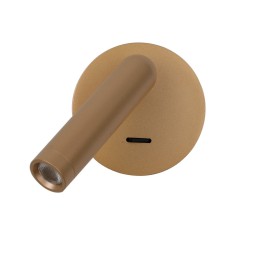 Italux WL-64834-1-GD LED bodové nástenné svietidlo Carda | 3W LED | 164lm | 3000K