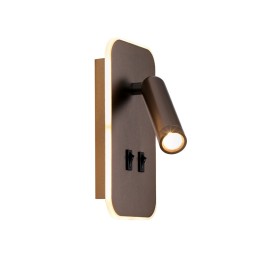 Italux WL-83957-1-CF LED bodové nástenné svietidlo Doria | 8W LED | 559lm | 3000K