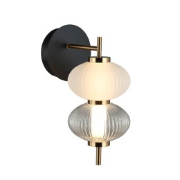 Italux WL-84938-2-BK LED nástenné svietidlo Testa | 8W LED | 480lm | 3000K